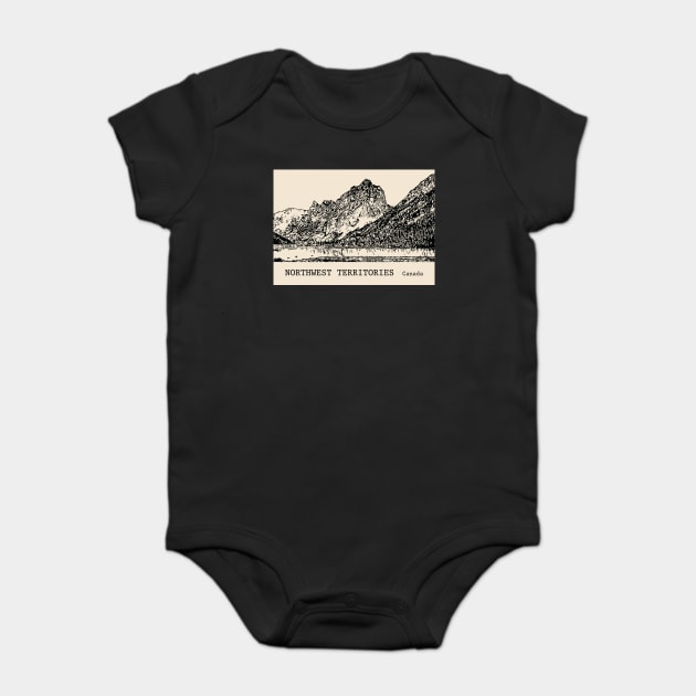 Northwest Territories Canada Baby Bodysuit by Lakeric